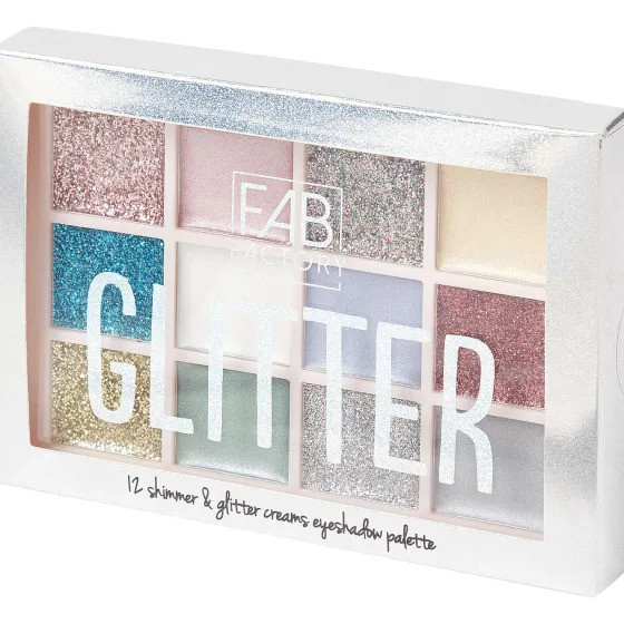 Make-Up>Max & More Fab Factory Glittercr Me Oogschaduw Meerkleurig