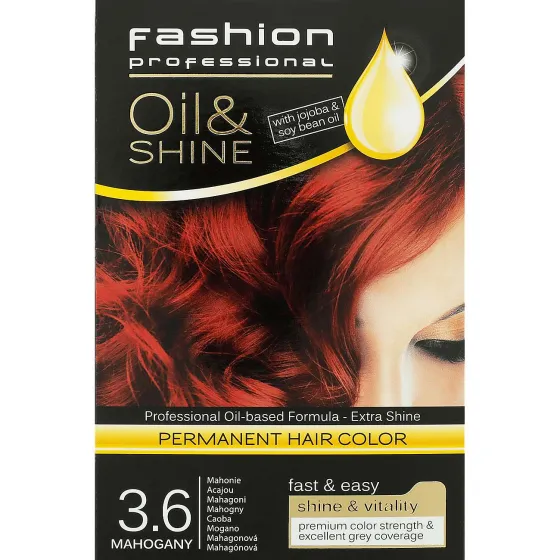 Haarverzorging>Head & Shoulders Fashion Professional Haarverf Oil & Shine Rood