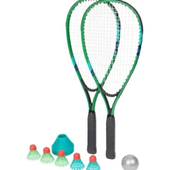 Spellen>Mini Matters Fast Badmintonset Blauw,Groen