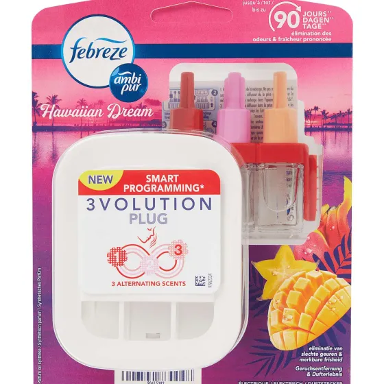 Afwas- & Wasmiddelen>Febreze Ambi Pur Elektrische Luchtverfrisser Hawaiian Dream