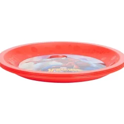Servies>Merk Feestbordjes Paars,Rood