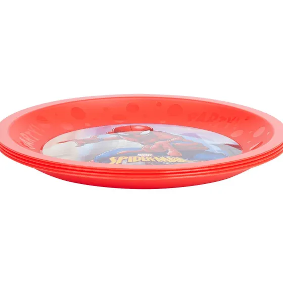 Servies>Merk Feestbordjes Paars,Rood
