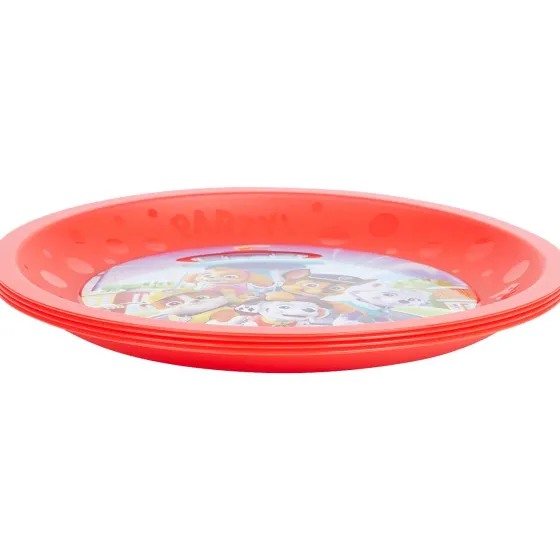 Servies>Merk Feestbordjes Paars,Rood