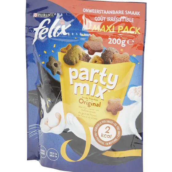 Dierenvoeding>Felix Party Mix Kattensnacks Original