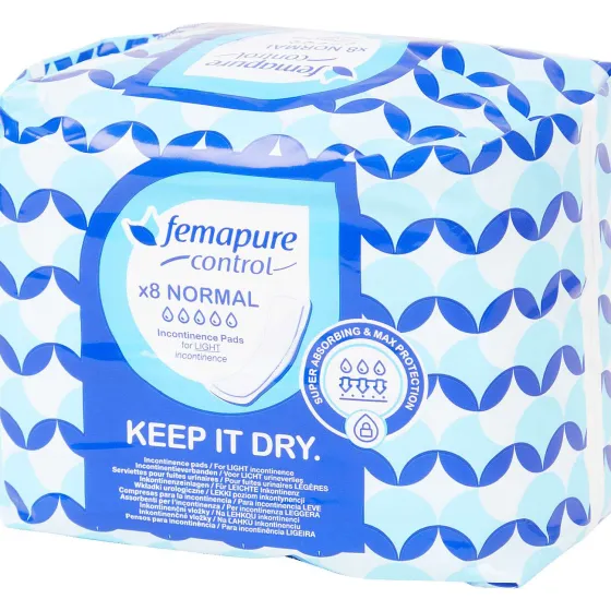 Lichaamsverzorging>Palmolive Femapure Control Incontinentieverband Normal
