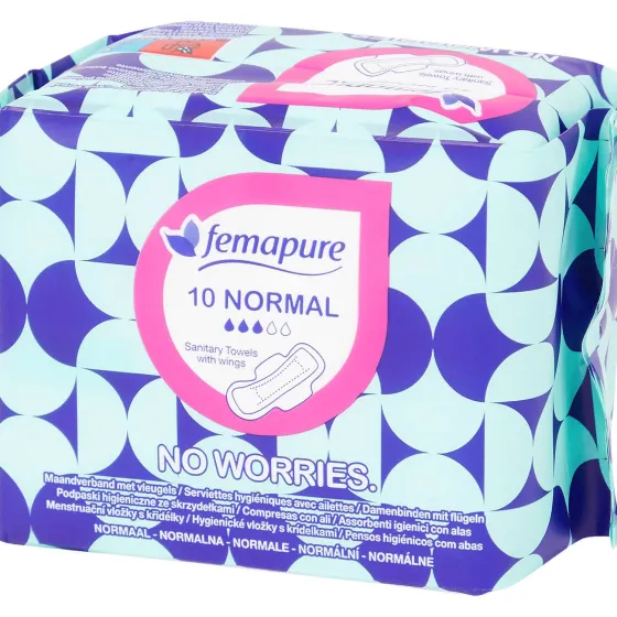 Lichaamsverzorging>Palmolive Femapure No Worries Maandverband