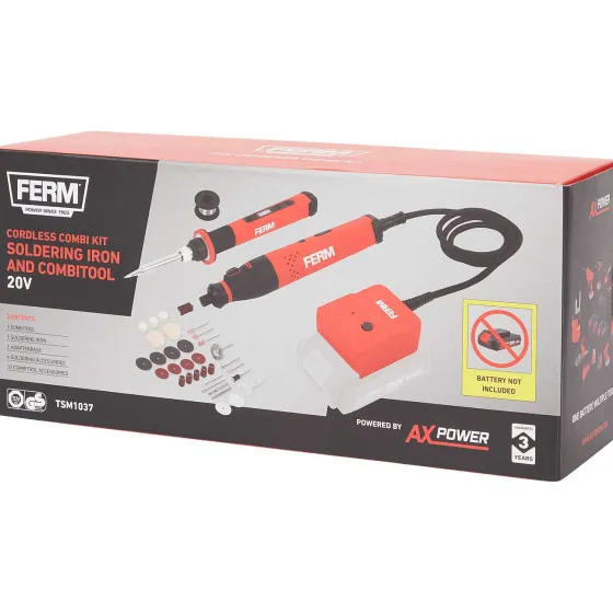 Gereedschap>FERM Combitool En Soldeerbout