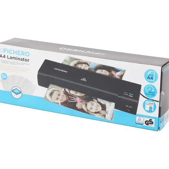 Bureau Accessoires>Office Essentials Fichero Lamineerapparaat Zwart