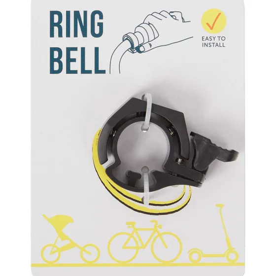 Fietsaccessoires>Walfort Fietsbel Zilver,Zwart