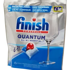 Afwas- & Wasmiddelen>Finish Powerball All In 1 Essential Vaatwastabletten Quantum