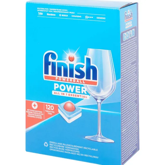 Afwas- & Wasmiddelen>Finish Powerball Vaatwastabletten All-In 1