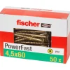 Gereedschap>Fischer Spaanplaatschroeven Brons
