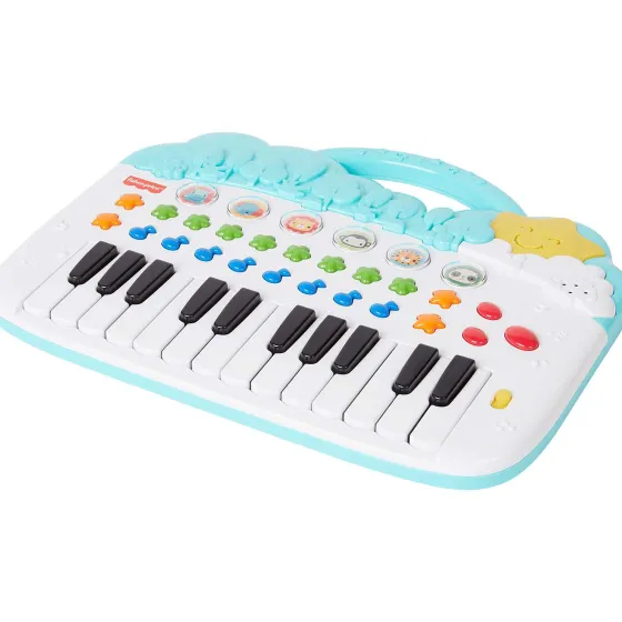 Spellen>Fisher-Price Dierenpiano Meerkleurig