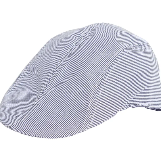 Accessoires>McGregor Flatcap Blauw,Print,Zwart