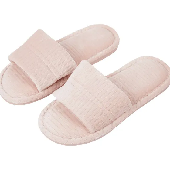 Schoenen>Merk Fluffy Slippers Beige,Grijs,Roze