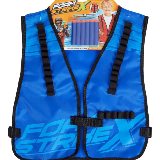 Spellen>Mini Matters Foam Strike X Vest Met Foam Kogels Blauw,Rood