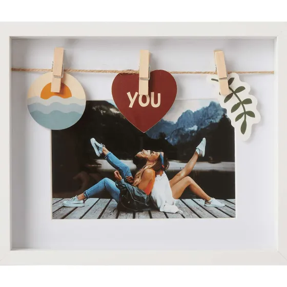 Fotolijstjes>Merk Fotolijst Met Tags Beige,Zwart,Wit