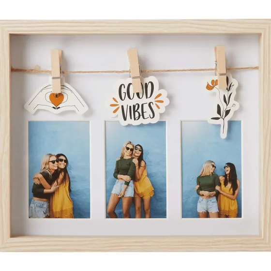 Fotolijstjes>Merk Fotolijst Met Tags Beige,Zwart,Wit