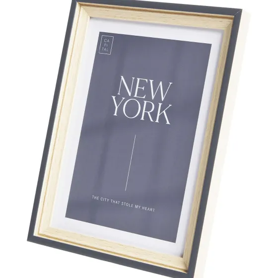 Fotolijstjes>Merk Fotolijst New York Blauw,Grijs,Roze,Zwart