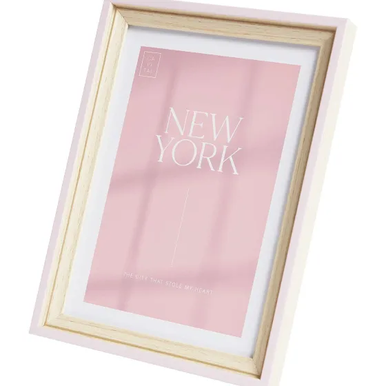 Fotolijstjes>Merk Fotolijst New York Blauw,Grijs,Roze,Zwart