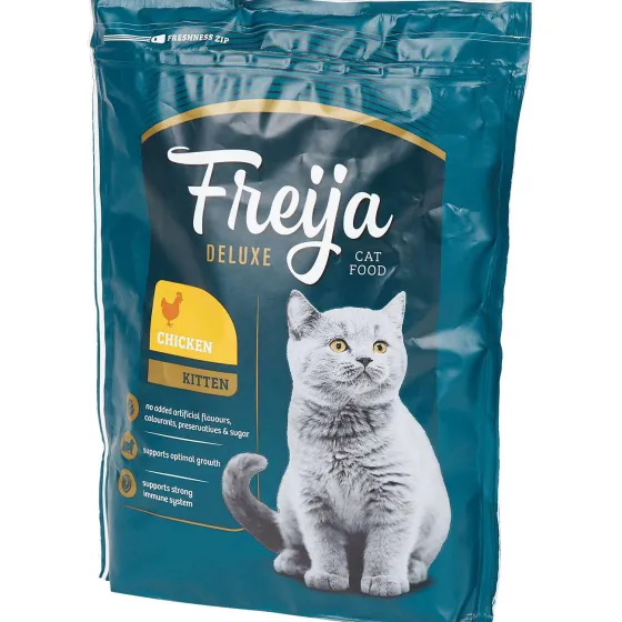 Dierenvoeding>Freija Deluxe Kattenbrokken Kip
