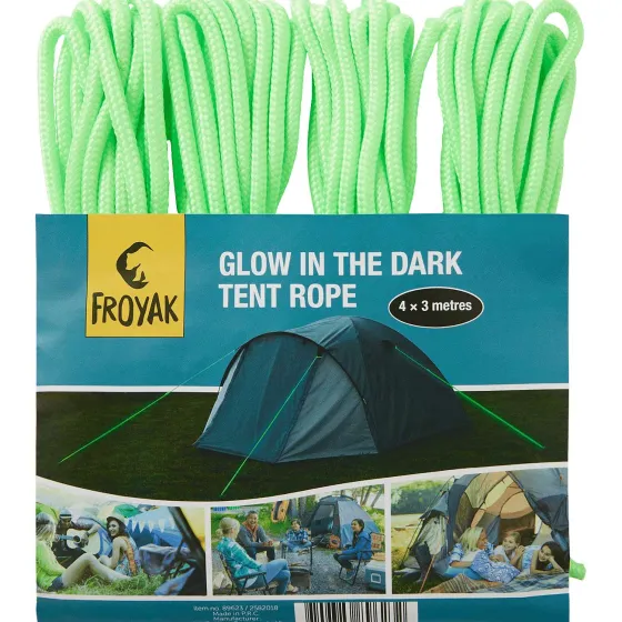 Tenten>Froyak Glow-In-The-Dark Scheerlijnen Groen