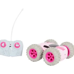 Buitenspeelgoed>Hasbro Gear2Play Radiografisch Bestuurbare Stuntracer Groen,Roze