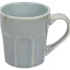 Servies>Merk Geglazuurde Koffiemok Blauw,Grijs,Groen,Roze,Rood,Geel
