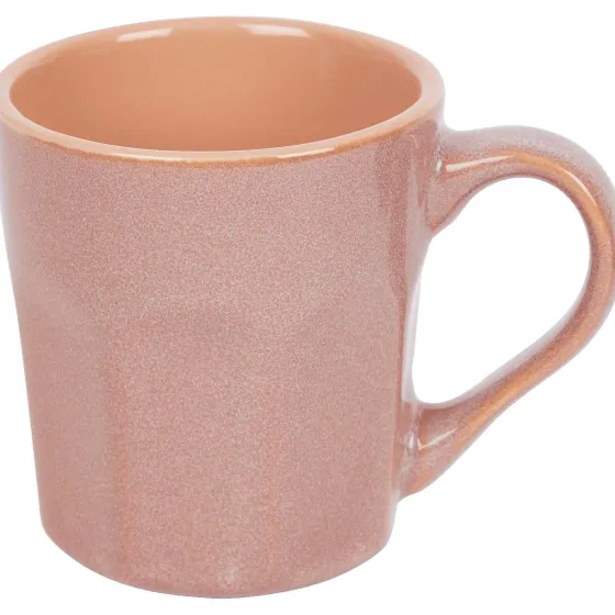 Servies>Merk Geglazuurde Koffiemok Blauw,Grijs,Groen,Roze,Rood,Geel