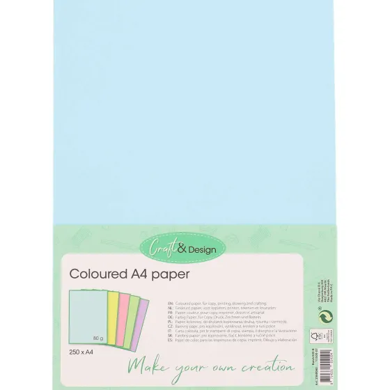 Kaarten>Office Essentials Gekleurd Papier A4 Meerkleurig
