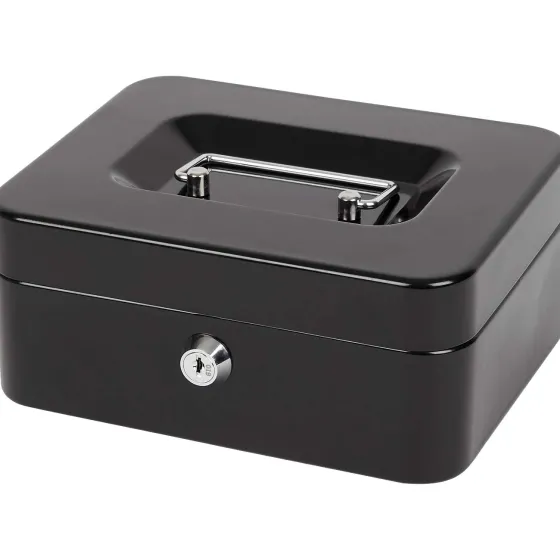 Bureau Accessoires>Office Essentials Geldkist Blauw,Zilver,Zwart