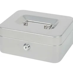 Bureau Accessoires>Office Essentials Geldkist Blauw,Zilver,Zwart