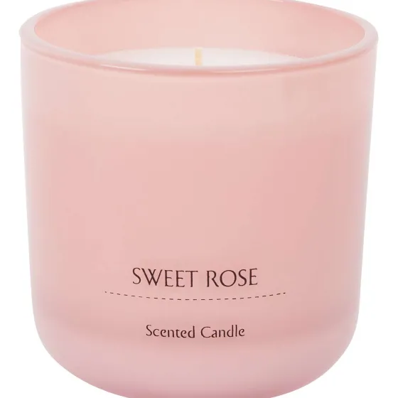 Kaarsen>Candra Geurkaars Groen,Roze,Taupe