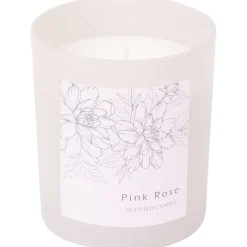 Kaarsen>Candra Geurkaars Groen,Roze,Taupe,Wit