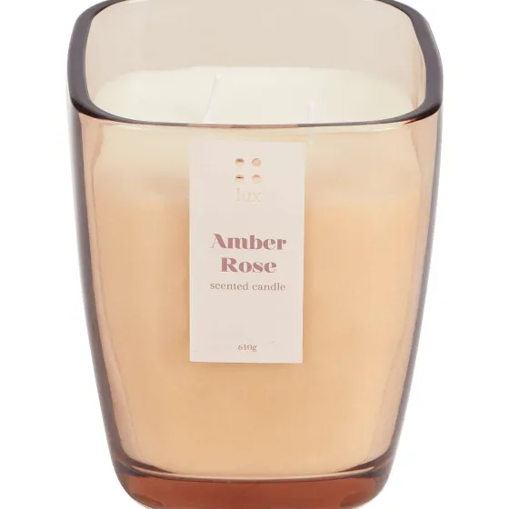 Kaarsen>Candra Geurkaars In Glas Beige,Bruin,Groen,Oranje