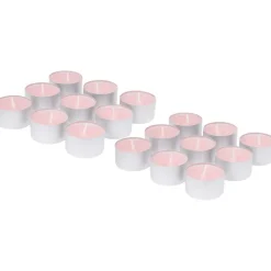 Kaarsen>Candra Geurtheelichten Sense & Glow Roze,Wit