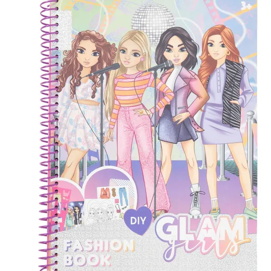 Kleuren & Tekenen>Paw Patrol Glam Girls Modeboek