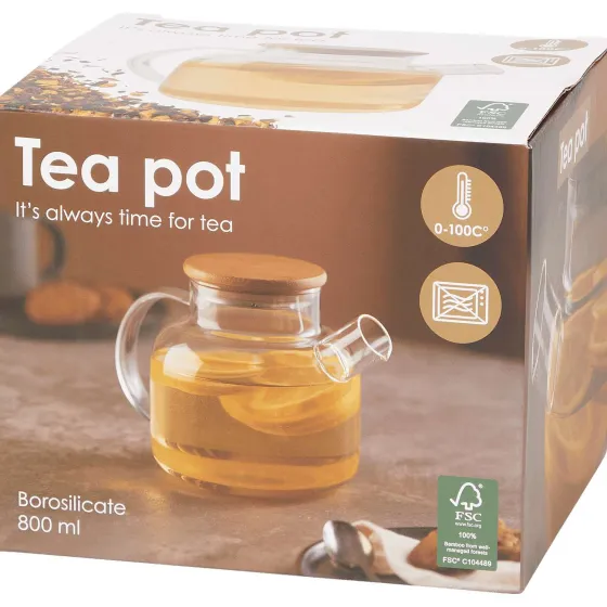 Keukengerei>Rösle Glazen Theepot Transparant