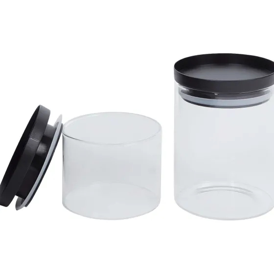 Bewaren & Meenemen>Lock & Lock Glazen Voorraadpottenset Transparant