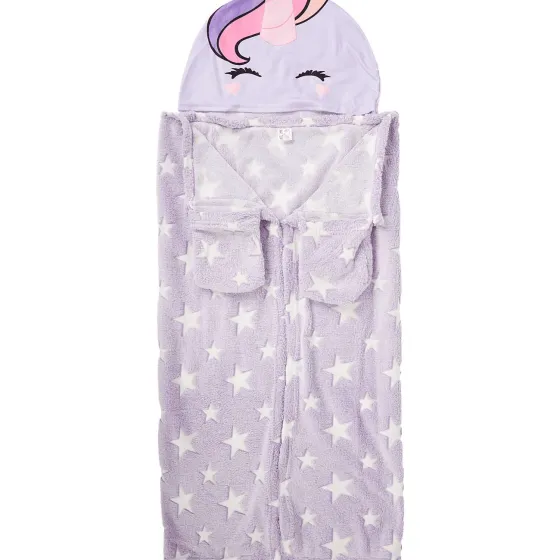 Plaids & Dekens>Paw Patrol Glow In The Dark Knuffeldeken Blauw,Groen,Roze,Paars