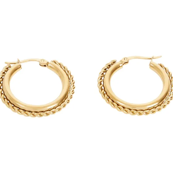 Horloges & Sieraden>Merk Gold Plated Oorbellen Goud