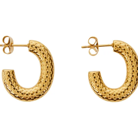 Horloges & Sieraden>Merk Gold Plated Oorbellen Goud