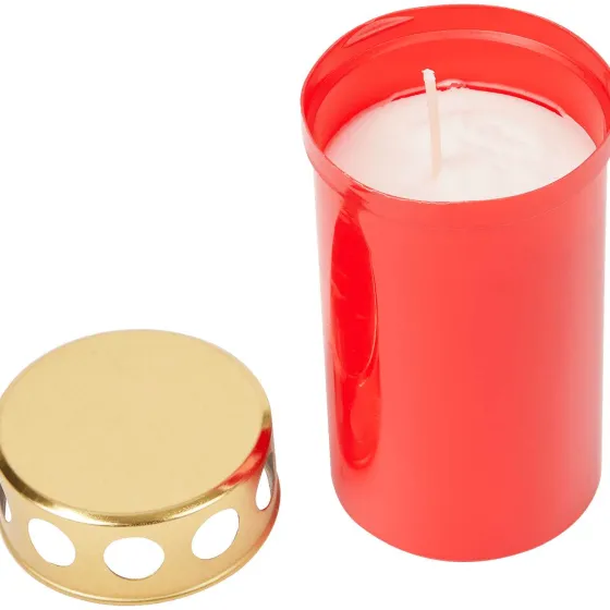 Kaarsen>Candra Grafkaars Rood