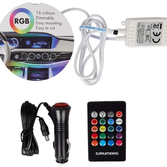 Verlichting>Grundig Ledstrip Meerkleurig
