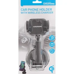 Multimedia Accessoires>Grundig Telefoonhouder Met Draadloze Oplader