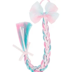Haaraccessoires>Schrunchmiez Haarclip Of -Elastiek Met Vlecht Blauw,Groen,Meerkleurig,Paars,Roze