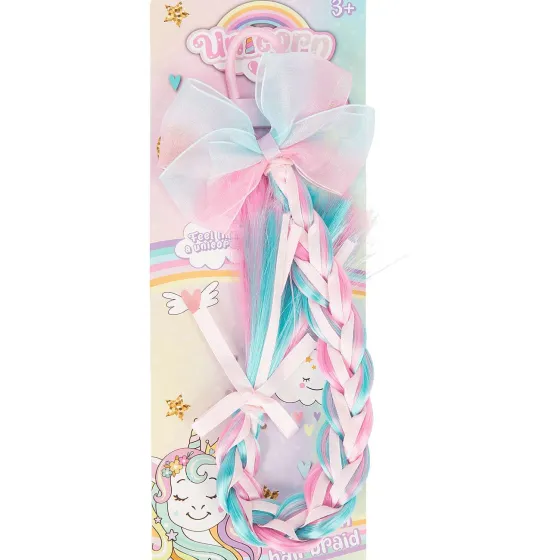 Haaraccessoires>Schrunchmiez Haarclip Of -Elastiek Met Vlecht Blauw,Groen,Meerkleurig,Paars,Roze
