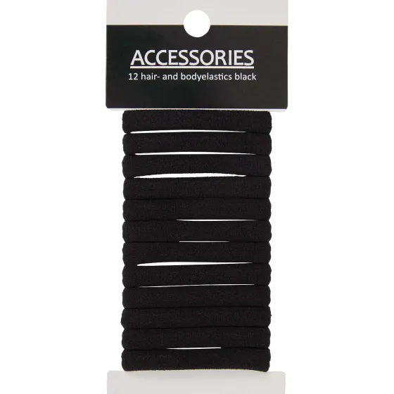 Haaraccessoires>Schrunchmiez Haarelastieken Zwart