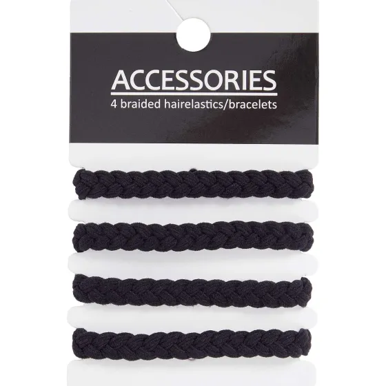 Haaraccessoires>Schrunchmiez Haarelastiekjes Meerkleurig,Zwart