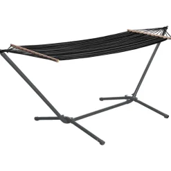 Tuinmeubelen>Merk Hangmat Met Frame Zwart